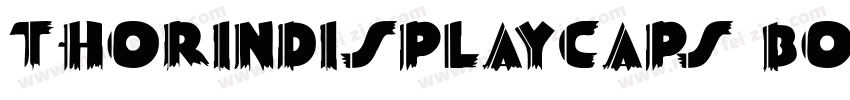 ThorinDisplayCaps Bold字体转换
